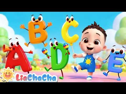 Learn ABC Alphabet Song | ABC Song for Babies | Toddler Songs & Preschool Learning | LiaChaCha
