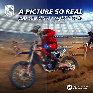 91K views | A Philips TV that comes with P5 engine with AI delivers a picture so real, no matter what you're watching, its simply immersive with its perfect contrast, colour, sharpness, motion and source optimisation.朗 #PhilipsTV #P5AI | Philips TV | Facebook