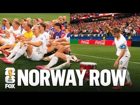 Norway Hits EPIC Viking Row 🇳🇴 After Advancing to Round of 16