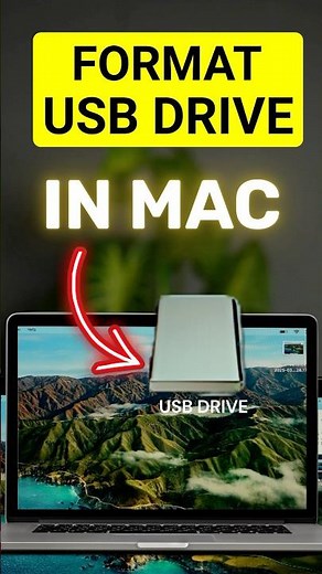 How To Format USB Drive in Mac #mymactalk
