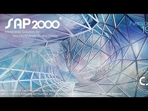 DESCARGAR SAP2000 v19 | 32/64 BITS|!ULTIMA VERSION| 2017| FULL MEGA|