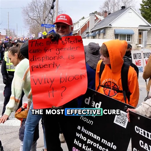 Canada Protests For Puberty Blockers | James Klüg