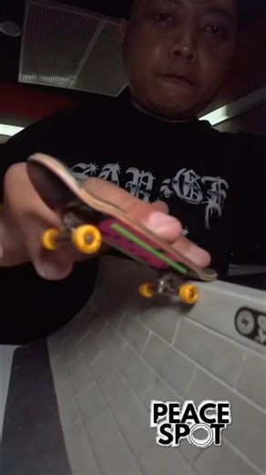 Nose Stall to Shuv! #skateboardvibes #fingerboard