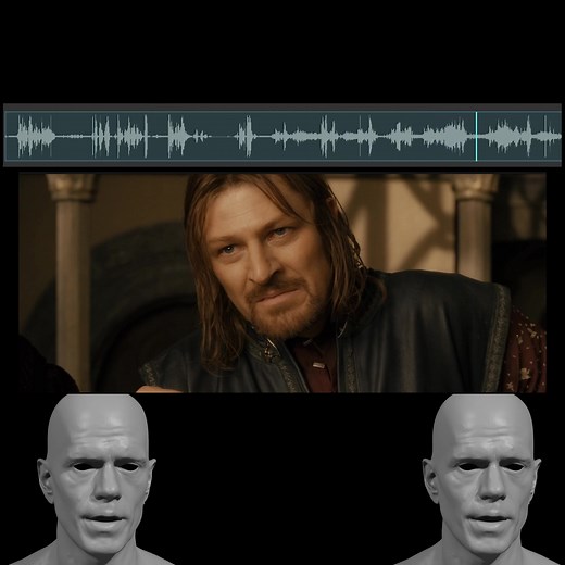 Omniverse_Audio2face(AI音频生成口型)