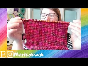 Crochet Tunisien Podcast #1 débuts et couverture météo