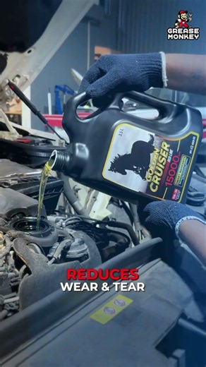 The Engine Oil With a 15,000 km Written Warranty 😳✅