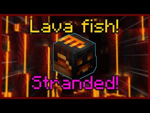 How to LAVAFISH in STRANDED! | Hypixel Skyblock