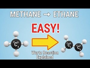 Conversion of Methane to Ethane | The Wurtz Reaction |
