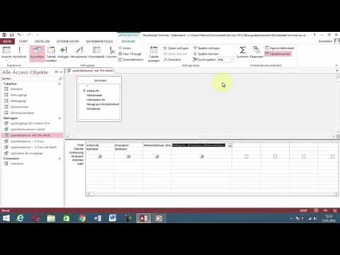 Access mit Beispielen lernen #10 Brutto- und Nettopreise über neue Auswahlabfrage berechnen