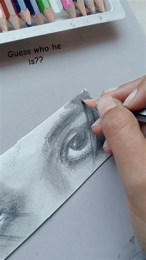 I draw stray kids | guess who he is?#shorts