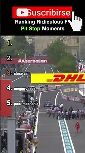 Top 5 Funniest F1 Pit Stop Fails Ever!