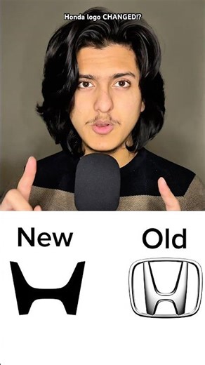 Honda NEW logo!? #shorts #honda #hondalogo #logo #hondanews #honda2026 #cars #facts
