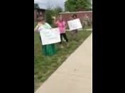 3.1K views · 81 reactions | The faculty and staff of Fort Knox's Kingsolver Elelmentary School lined the streets of the school today to participate in a "Reverse Parade'. The students were driven though the area where they got to see thier teachers for a final time and hear cheers from them on a great year and well wishes for a great summer. | U.S. Army Fort Knox | Facebook