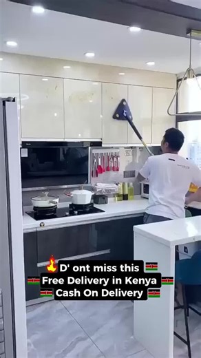 The mop's design is truly unique! It reached areas my previous mops couldn't.