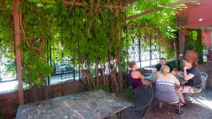 The Grape Leaf's food - and patio - will take you to the Mediterranean