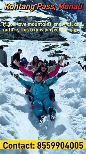 Manali Rohtang Pass & Kullu Tour ❤️🏔️ Snowfall, Mountains & Travel Fun | Mayur Tours