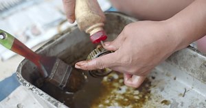 Clean car wheel bearing grease with gasoline.Clean car parts before assembly.Wheel bearing type LOAD-CARRYING CAPABILITY.