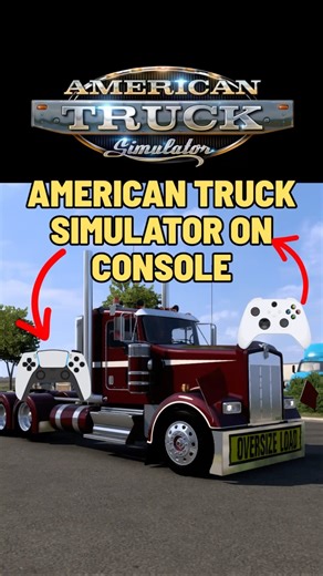 “BREAKING: American Truck Simulator FINALLY Hits Console – Gamers Can’t Believe It!” #shorts #ats