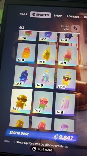 Sprite locker update