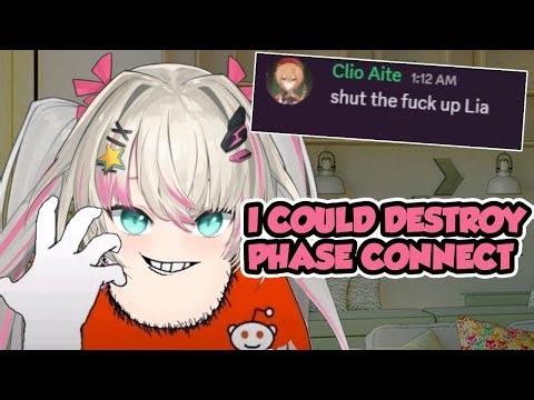 Lia goes full reddit mod and threatens to destroy Phase Connect