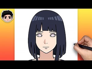How To Draw HINATA HYUGA | Naruto - Step By Step Easy For Beginners