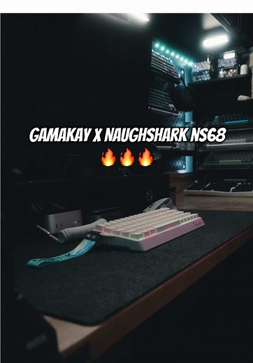 Budget-Friendly Gamakay x NaughShark NS68 Gaming Keyboard
