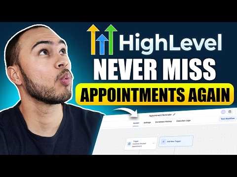 How to Set Up Automated Appointment Reminders in GoHighLevel (SMS and Email Workflow)