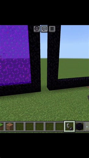 Minecraft portal size #trending #viral #minecraft #gaming #shorts