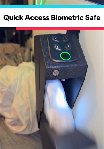 Quick Access Biometric Safe for Home Security