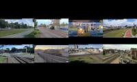 Mix of 8 videos from youtube : Virtual Railfan CSX Lines