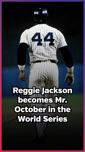 October 18, 1977 – Reggie Jackson achieved a remarkable feat by hitting three consecutive home runs. All three home runs were hit on the first pitch. This impressive display followed his previous home run in the last game, and drawing a walk in his first at-bat. In Game 6 of the Fall Classic, the New York Yankees defeated the Los Angeles Dodgers, winning the series 4 games to 2. These heroic actions by Mr. October secured the team's twenty-first World Championship, their first since 1962. #Reggi