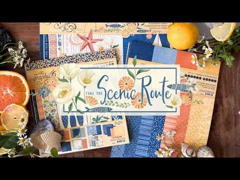 Sunshine in Paper Form ☀️ Scenic Route by Graphic 45 Revealed!