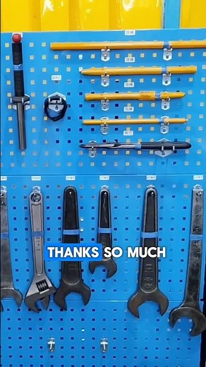 Lean Shadow Board Upgrade Eliminates Waste and Boosts Efficiency #beforeandafter #tools #shorts