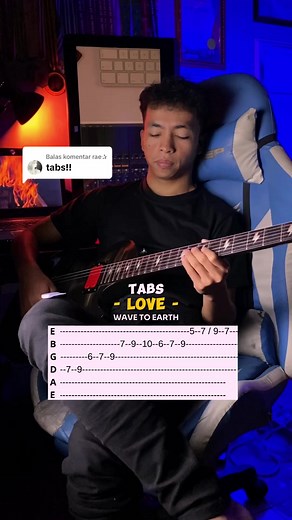 Love Wave to Earth Guitar Tabs Tutorial
