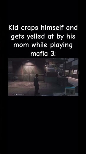 Kid craps himself while playing mafia 3 and getting yelled at by his mom #repent #gospeltruth