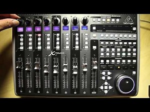 Behringer X-Touch - Send (Cubase)