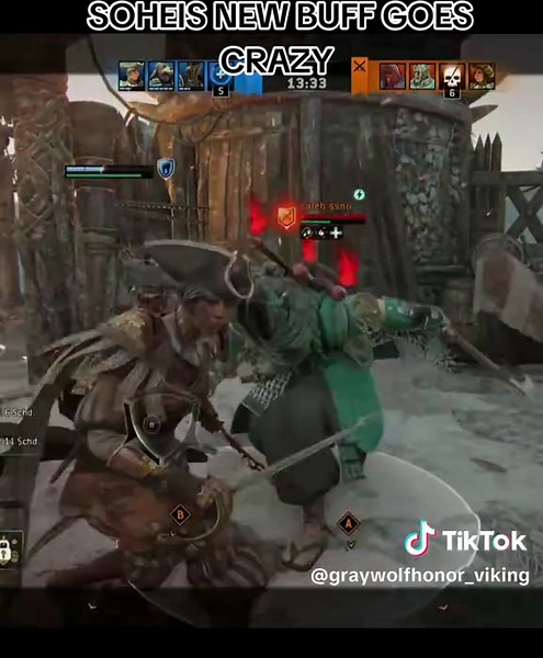 I want to see his pov if someone knows him please tag him #forhonor #forhonorclips #forhonortiktok #forhonorbug #forhonorgame #GamingOnTikTok #GrayWolfHonor