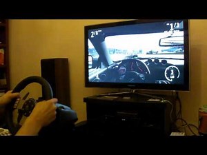 FORZA MOTORSPORT 4 ON LOGITECH G27 ON X360 - G25 AND GT WORK TOO!