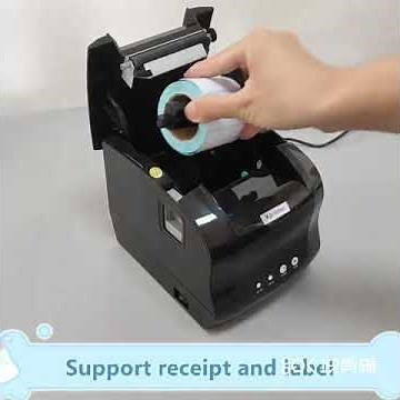 XP 365B Label and Receipt Thermal Printer VIDEO
