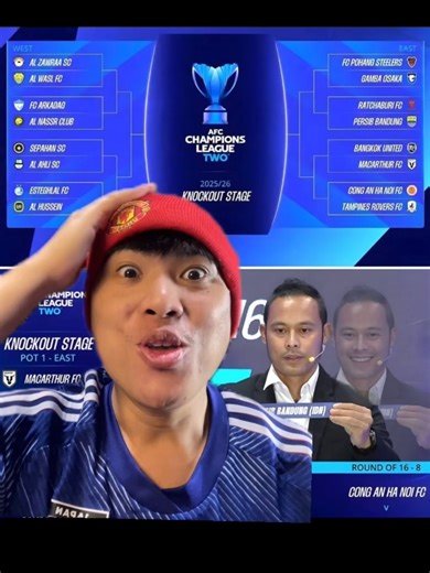 Hasil Drawing 16 Besar ACL League Two: Persib Bandung vs Al-Nassr