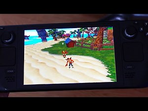 Playing PS2 Crash Bandicoot Games on the Steam Deck!
