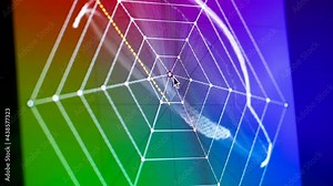 Color grading. Post production video or photo with Color wheel, selection and color correction. Program for video processing video software. Online courses on the Internet. Close up.