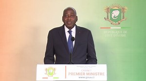 Pour atténuer l’impact de la pandémie de #Covid19 sur les populations ivoiriennes et les acteurs économiques des secteurs formels et informels, nous avons décidé la mise en place d'un Plan de Soutien Économique, Social et Humanitaire, d'une ampleur exceptionnelle. 🗓Abidjan, le 31 mars 2020. | Amadou GON Coulibaly