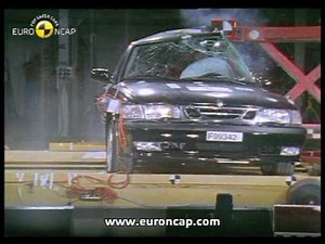 Euro NCAP | Saab 9-3 | 2000 | Crash test