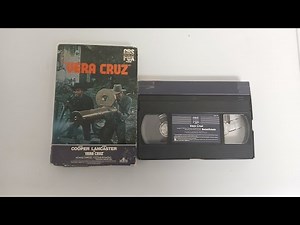 Opening And Closing to Vera Cruz 1983 VHS 60fps
