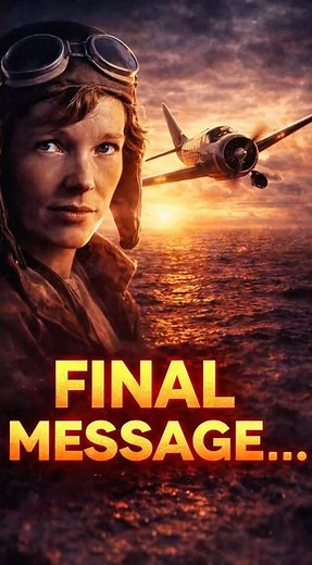 Amelia Earhart’s Final Flight: She Was Minutes From Landing… Then Vanished 😱