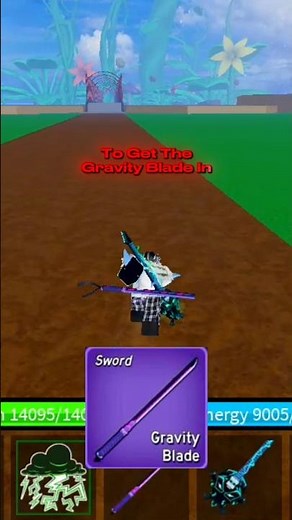 How to get the Gravity Blade in Blox Fruits? 💜 🗡 #roblox #bloxfruits #guide