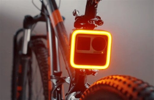 Seeker cycling cameras for action and safety both on and off-road