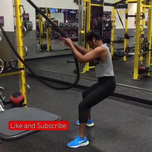 Rope Pull Downs at Planet Fitness #planetfitness #workout