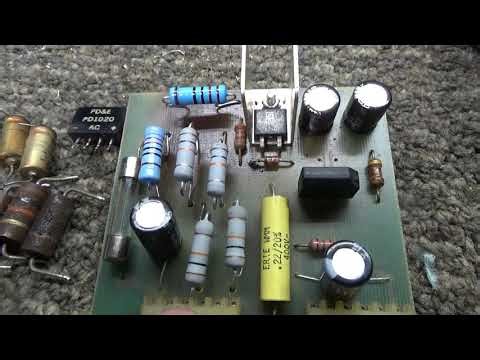 Tram D201A restore part 1 BA PCB rebuild